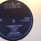 SAM COOKE :: WONDERFUL WORLD :: VINYYLI  MAXI EP 12"    1986 - pikkukuva 3