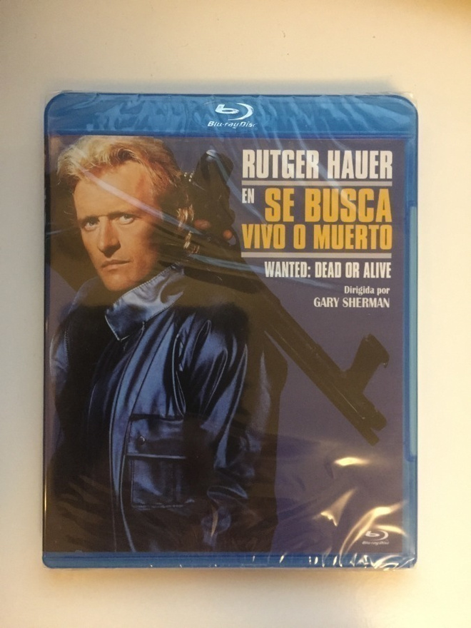 Wanted : Dead Or Alive (1987) Rutger Hauer (Blu-ray) UUSI