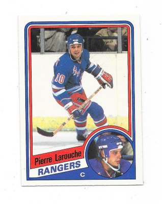 1984-85 OPC #145 Pierre Larouche , New York Rangers