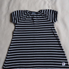 Po.P / Polarn o Pyret mekko lh, 92 cm, mustavalkoinen - pikkukuva 1