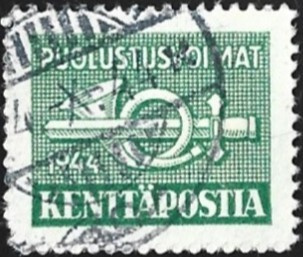 1944 KP 7 Pieni  Vihreä leimattu  LaPe KP 7