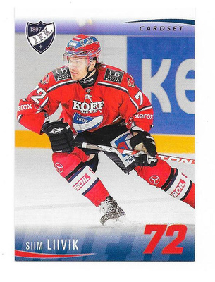 2009-10 CardSet #228 Siim Liivik HIFK