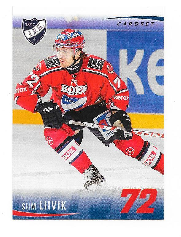 2009-10 CardSet #228 Siim Liivik HIFK