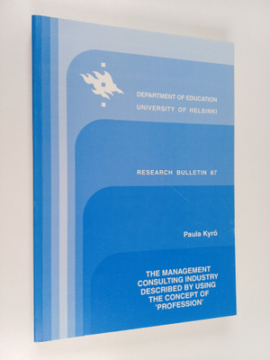 Paula Kyrö : The management consulting industry described...