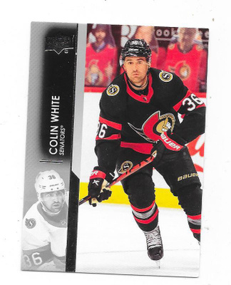 2021-22 Upper Deck #132 Colin White , Ottawa Senators