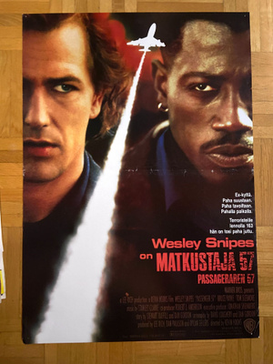 Vanha elokuvajuliste: Matkustaja 57