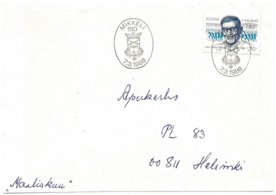 Erikoisleima Mikkeli 150 v. (1988)