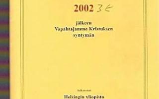 huuda syntymävuotesi almanakka 2002