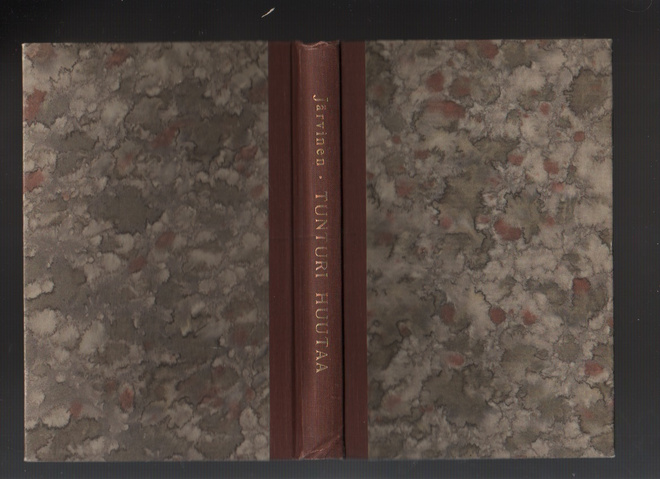 Järvinen, A. E.: Tunturi huutaa, WSOY 1953, sid., 1.p., K3 +