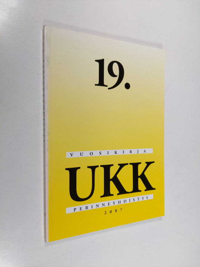 UKK perinneyhdistys : vuosikirja 19