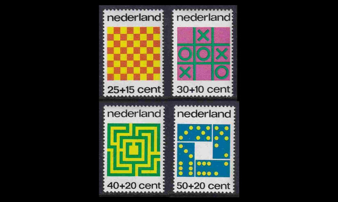 Alankomaat 1019-22 ** Voor het Kind lautapelejä (1973)