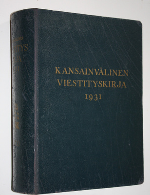 Kansainvälinen viestityskirja 1931