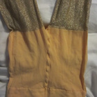 Kultaiset Caprimittaiset Leggingsit n. 150 cm käyttämättömät - pikkukuva 3