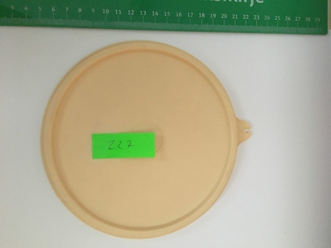 Tupperware varaosa kansi 227 keltainen