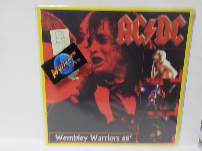 AC DC - WEMBLEY WARRIORS 88 M-/M- LP PURPLE VINYL