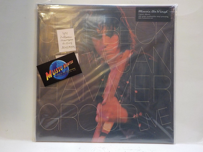 JEFF BECK WITH THE JAN HAMMER GROUP - LIVE UUSI "SS" LP