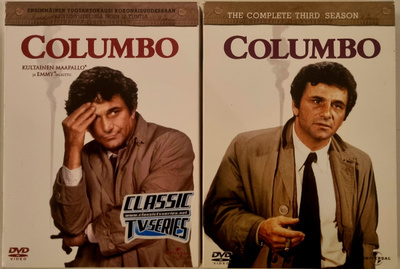 COLUMBO, KAUDET 1 JA 3 DVD