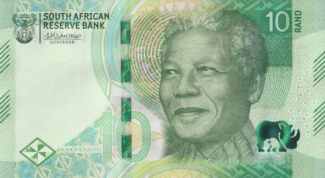 Etelä-Afrikka 10 Rand v.2023 UNC P-148 New
