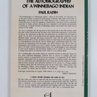 Paul Radin : The autobiography of a Winnebago Indian - pikkukuva 2