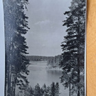 Punkaharju, vanha kortti harjulta järvelle, kulkenut 1939 - pikkukuva 1