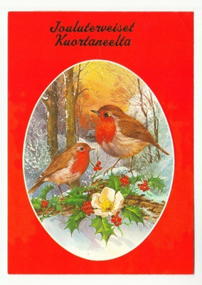 Joulukortti Kuortaneelta