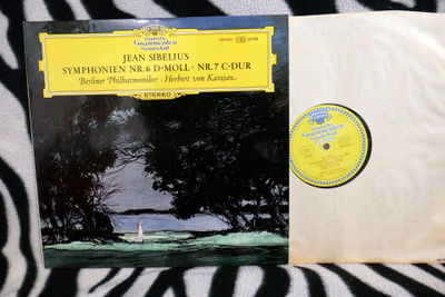 Jean Sibelius; Symphonien Nr.6 In D Moll • Nr.7 In C-Dur Lp