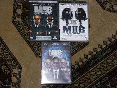 Miehet mustissa 1-3 DVD