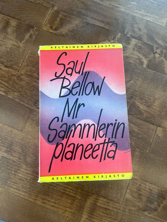 Saul Bellow : Mr Sammlerin planeetta  Nid. 1p 1970