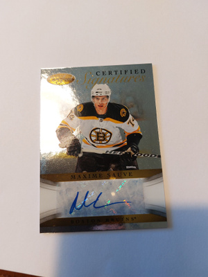 2012-13 Certified Signatures Max Sauve