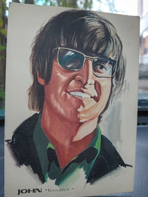 Kortti John Lennon  ( SIS POSTIKULU  )