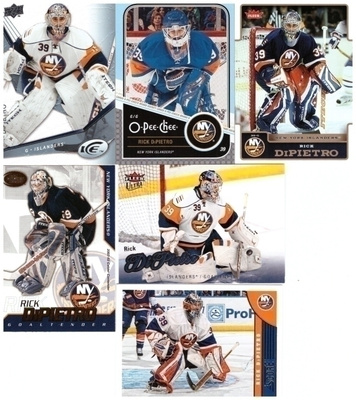 6 x Maalivahti RICK DiPIETRO New York Islanders