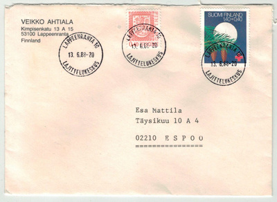 1988 kaunisleimainen kirje