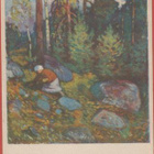 Väinö Hämäläinen Puolukassa - kulk v 1921 - pikkukuva 1