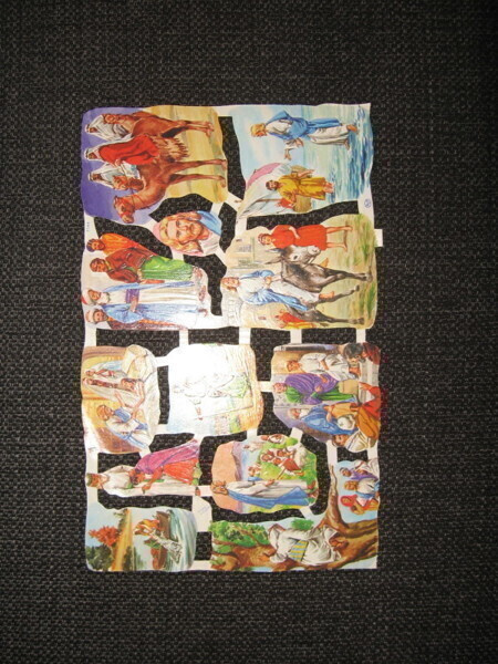 MLP 1564  uskonnollinen kiiltokuva arkki