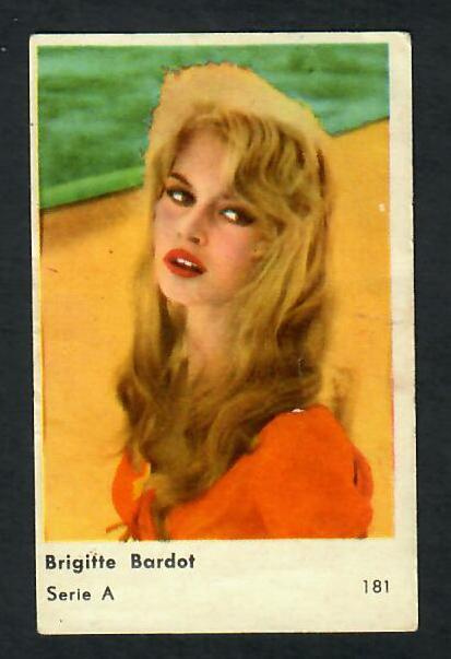 Keräilykuva - Hellas Jenkki - Brigitte Bardot Serie A 181