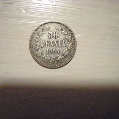 50 penniä 1864
