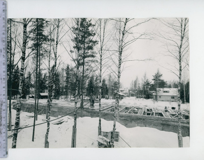 Asuinrakennus virkailijoille 1962 Vuosaari  Nordsjö-Kallvik