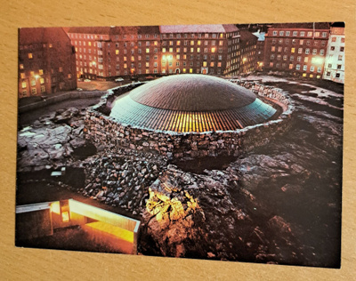 Helsinki, Temppeliaukion kirkko v.1987, kulkematon