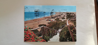 GRAN CANARIA, Playa del Ingles, kulkenut postikortti