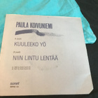 Paula Koivuniemi Kuuleeko yö Sonet single ps - pikkukuva 2