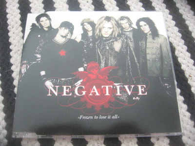 Negative - Frozen To Lose It All (promo cds)