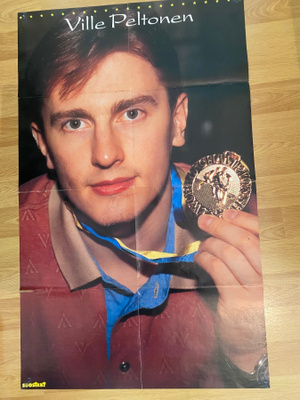 Ville Peltonen juliste ja Jofa tarra