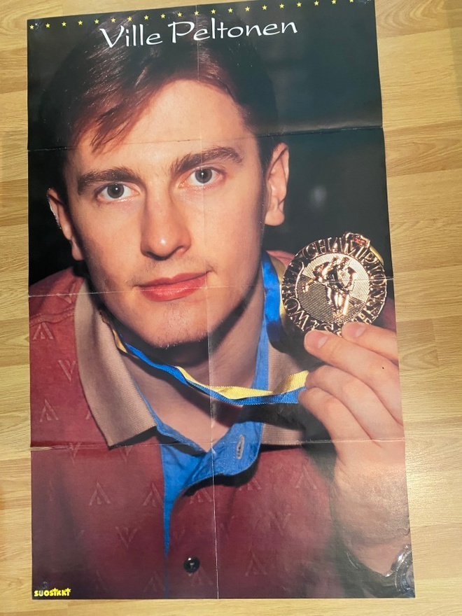 Ville Peltonen juliste ja Jofa tarra