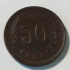 50 pennin 1942 kuparikolikko - pikkukuva 1