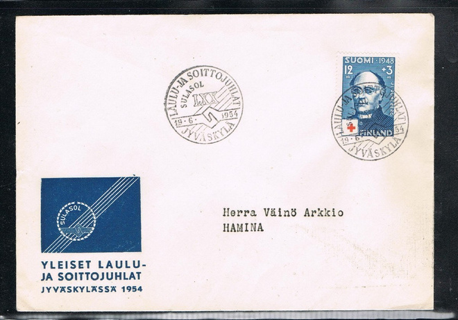 1954  Jkylä - Laulu- ja soittojuhlat 19.6.