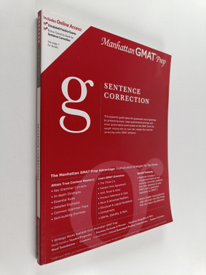 Manhattan GMAT : Sentence Correction - Verbal Preparation...