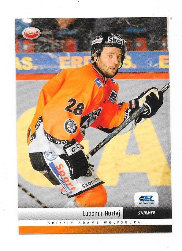 2007-08 DEL #442 Lubomir Hurtaj , Wolfsburg , ex HIFK