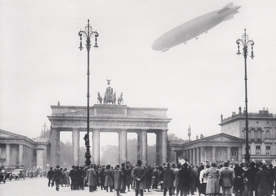 Berliini 1924 zeppeliini (isohko kortti)