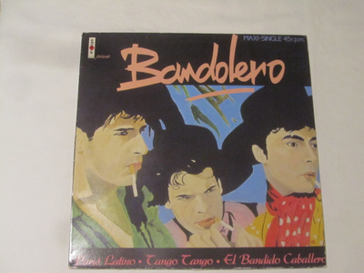 Bandolero: Paris Latino  12" maxisingle  1984   Disco