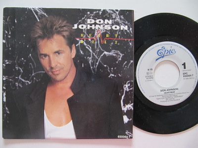 Don Johnson Heartbeat 7" sinkku